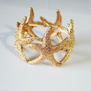 [gryxh31200477]cute Golden Bling Sea Star Bracelet