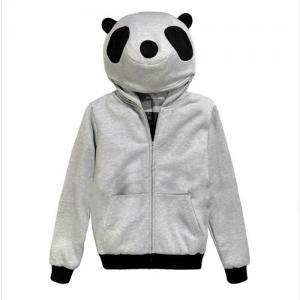 Couple Matching Full Zip Up Hooded Panda..