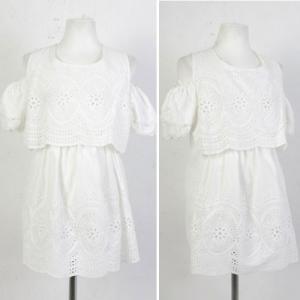 Fashion Hollow Out Crochet Off-shoulder Tops..
