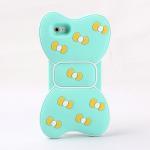 Bowknot Stereoscopic Silicone Case For Iphone 5