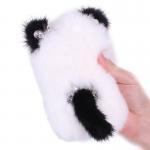 Lovely Panda With Ears And Tail Soft Fur..