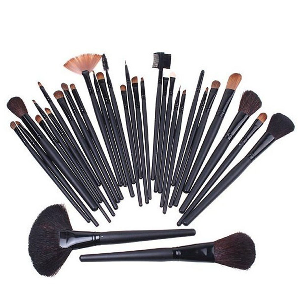 Professional Beauty Cosmetic Makeup Brushes 32pcs Set Knit With Pouch [ghyxh33002]