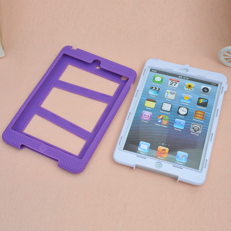 Fashion Kickstand Hard And Soft Double Layer For Ipad on Luulla