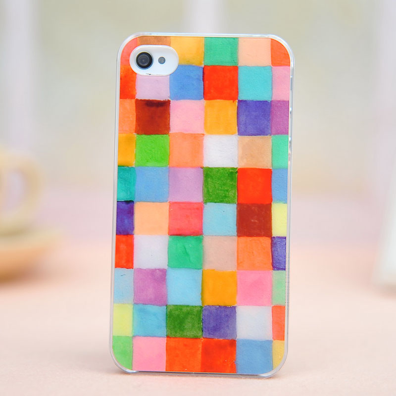 [grdx00294]colorful color box case for iphone 4/4s